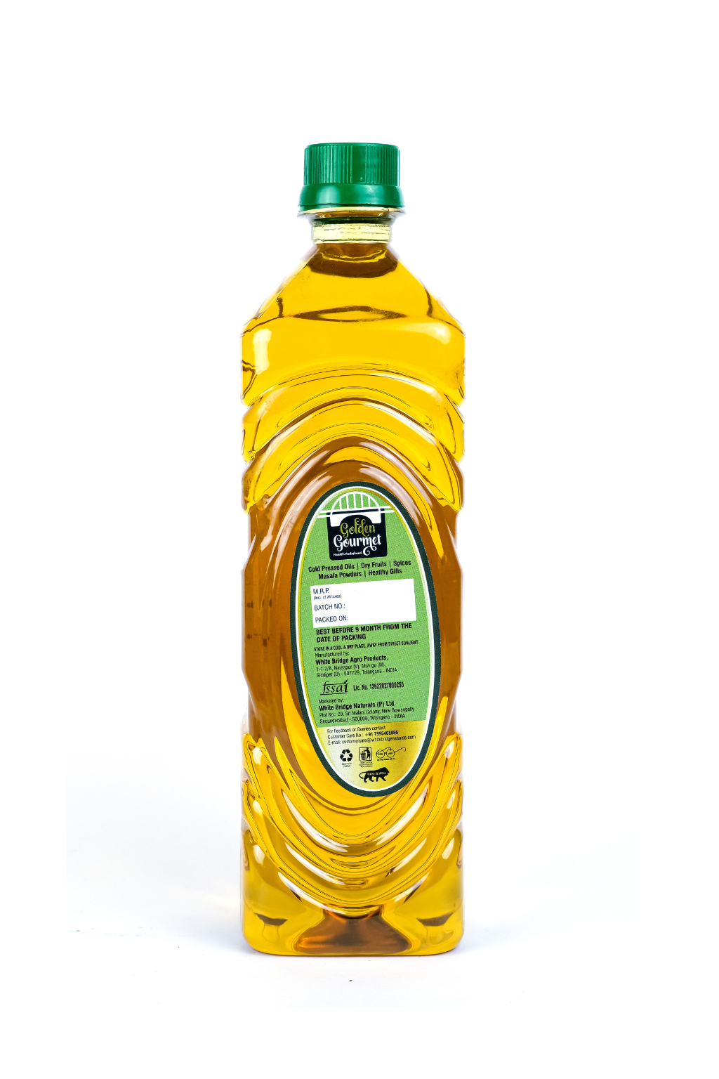 Wood-Pressed Safflower Oil